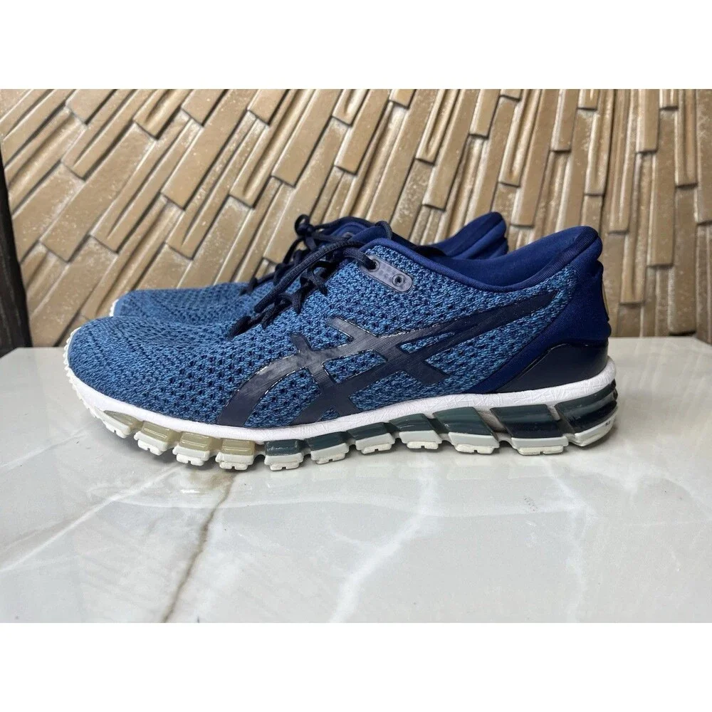 Asics GEL-QUANTUM 360 KNIT 2 T8G3N Men Sneakers Shoes Sz 11 Blue Rare